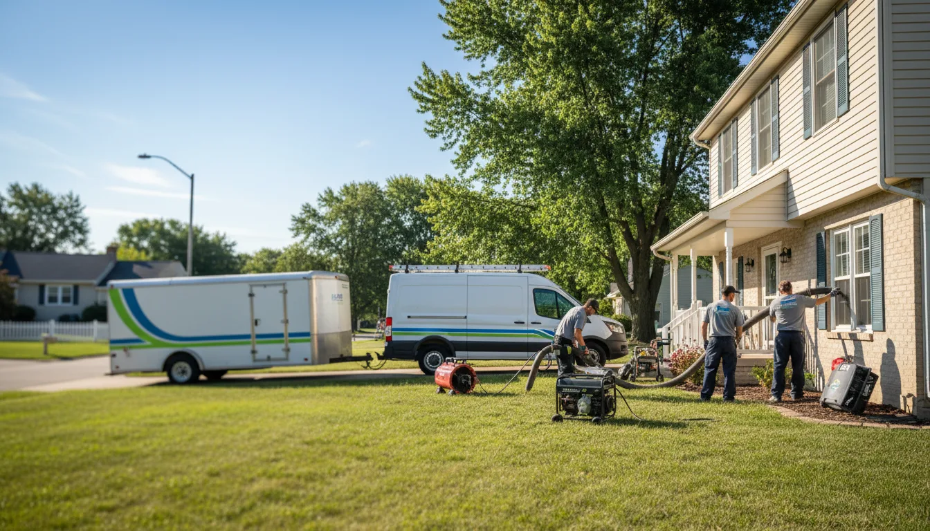 Flooded Basement Restoration And Cleanup With Repair in Archer, IA near me